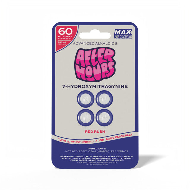 After Hours - 7OH - Tablets - Red Rush - 240MG - Burning Daily