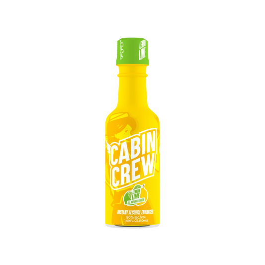 Cabin Crew - Alcohol Enhancers - Original - Lemon Lime - Burning Daily