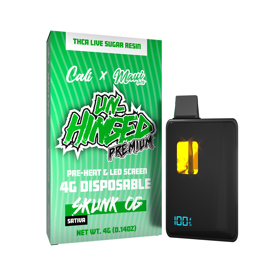 Cali Extrax - Unhinged - Disposable - Skunk OG - 3.5G