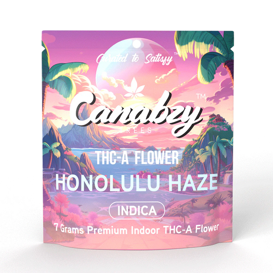 Canabzy - THCA - Flower - Honolulu Haze - 7G - Burning Daily