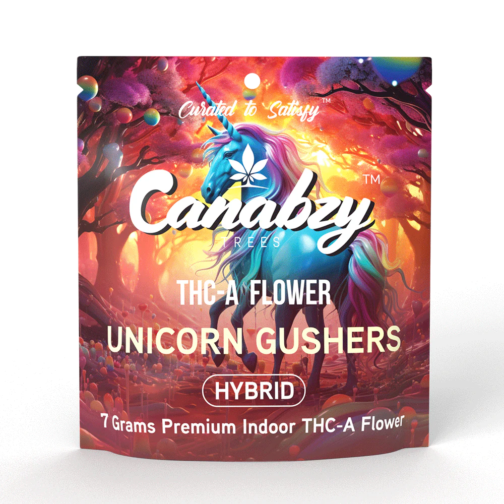 Canabzy - THCA - Flower - Unicorn Gushers - 7G
