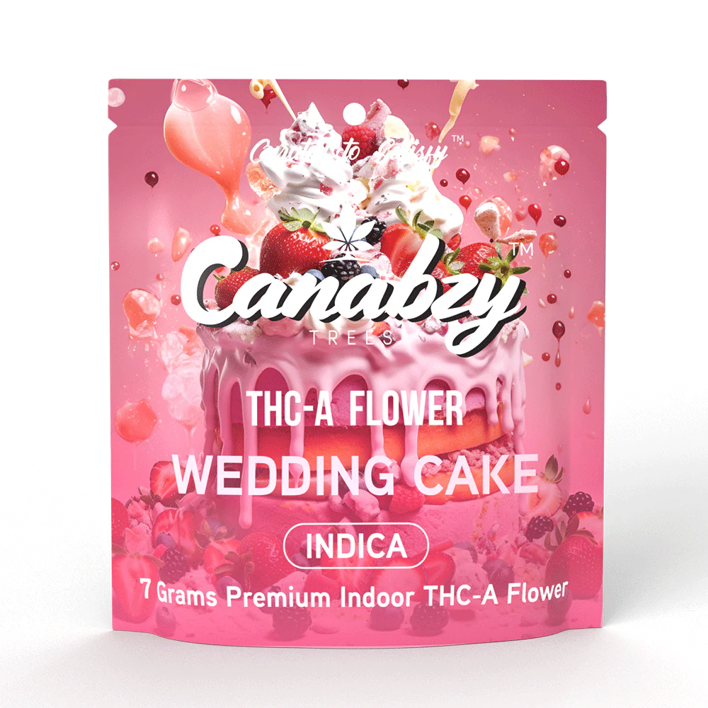 Canabzy - THCA - Flower - Wedding Cake - 7G