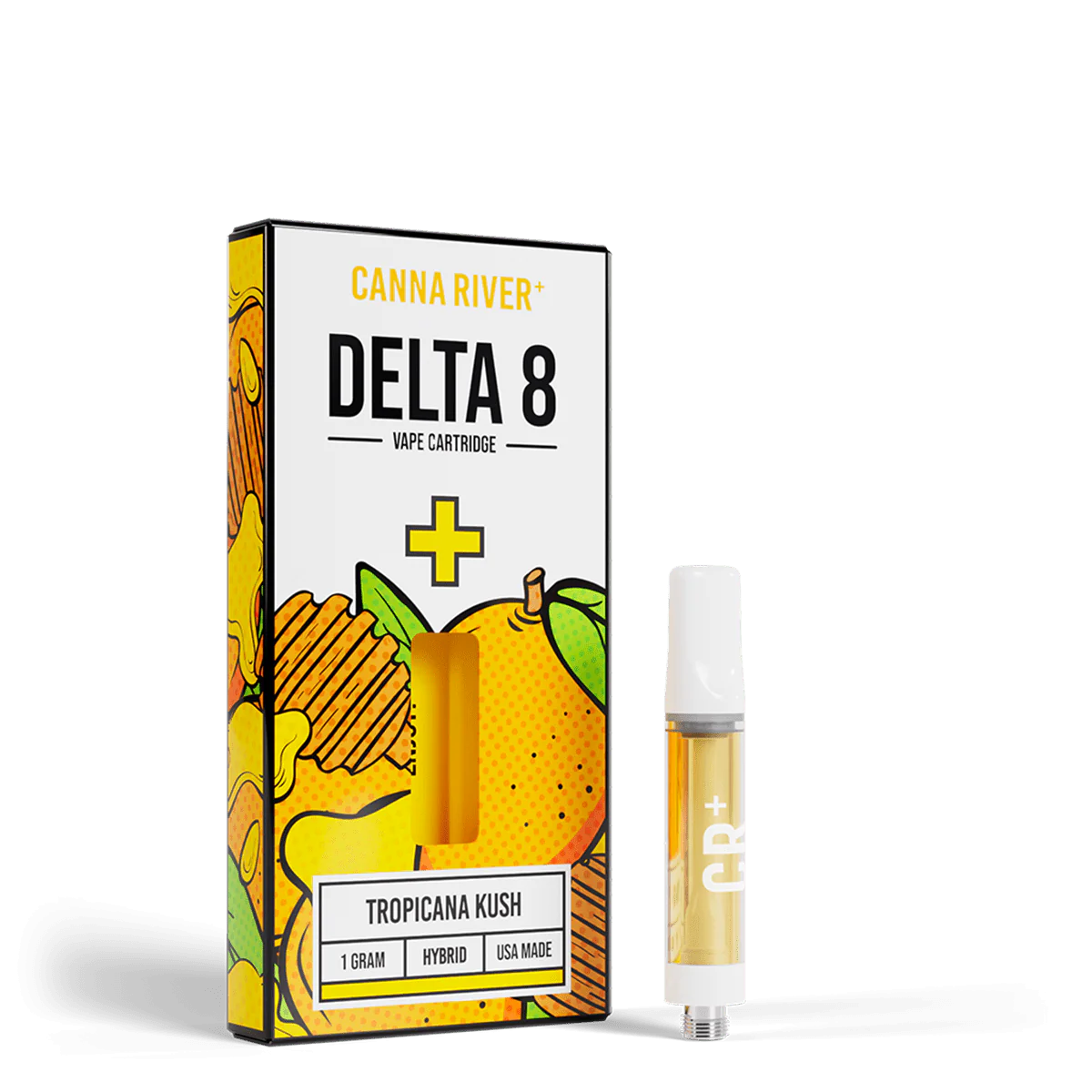 Canna River - Delta 8 - 510 Cartridge - Tropicana Kush - 1G - Burning Daily