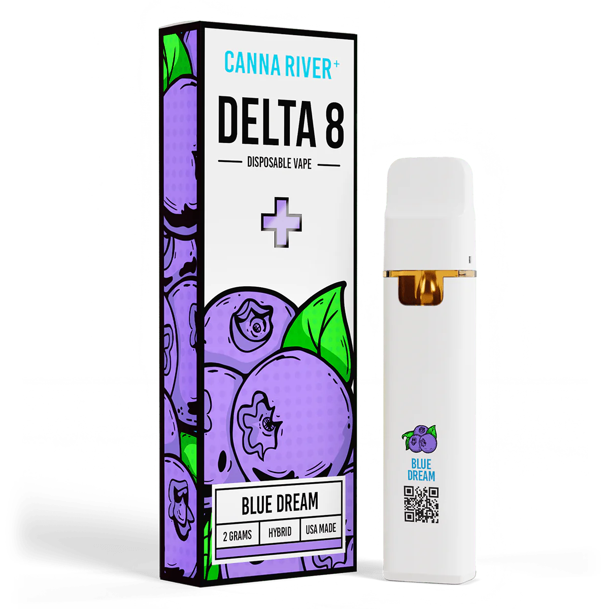 Canna River - Delta 8 - Disposable - Blue Dream - 2G