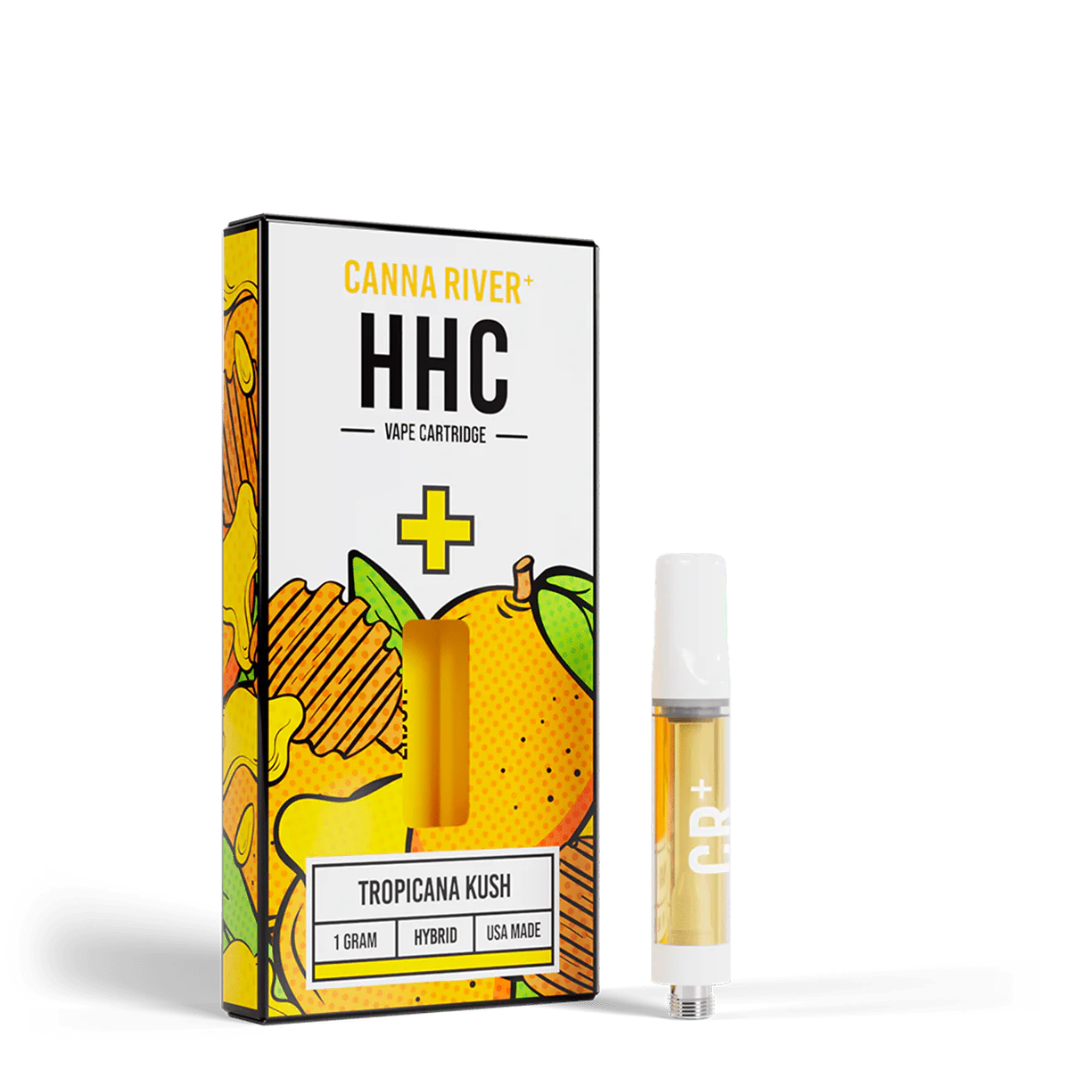 Canna River - HHC - 510 Cartridge - Tropicana Kush - 1G - Burning Daily