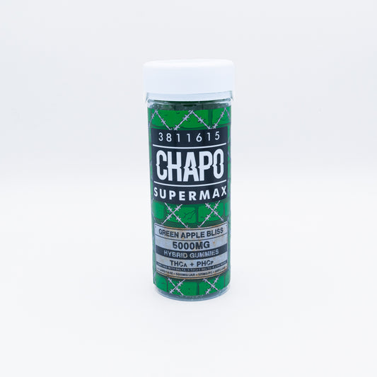 Chapo Extrax - THCA - PHCP - Edible - Gummies - Green Apple Bliss - 5000MG - Burning Daily