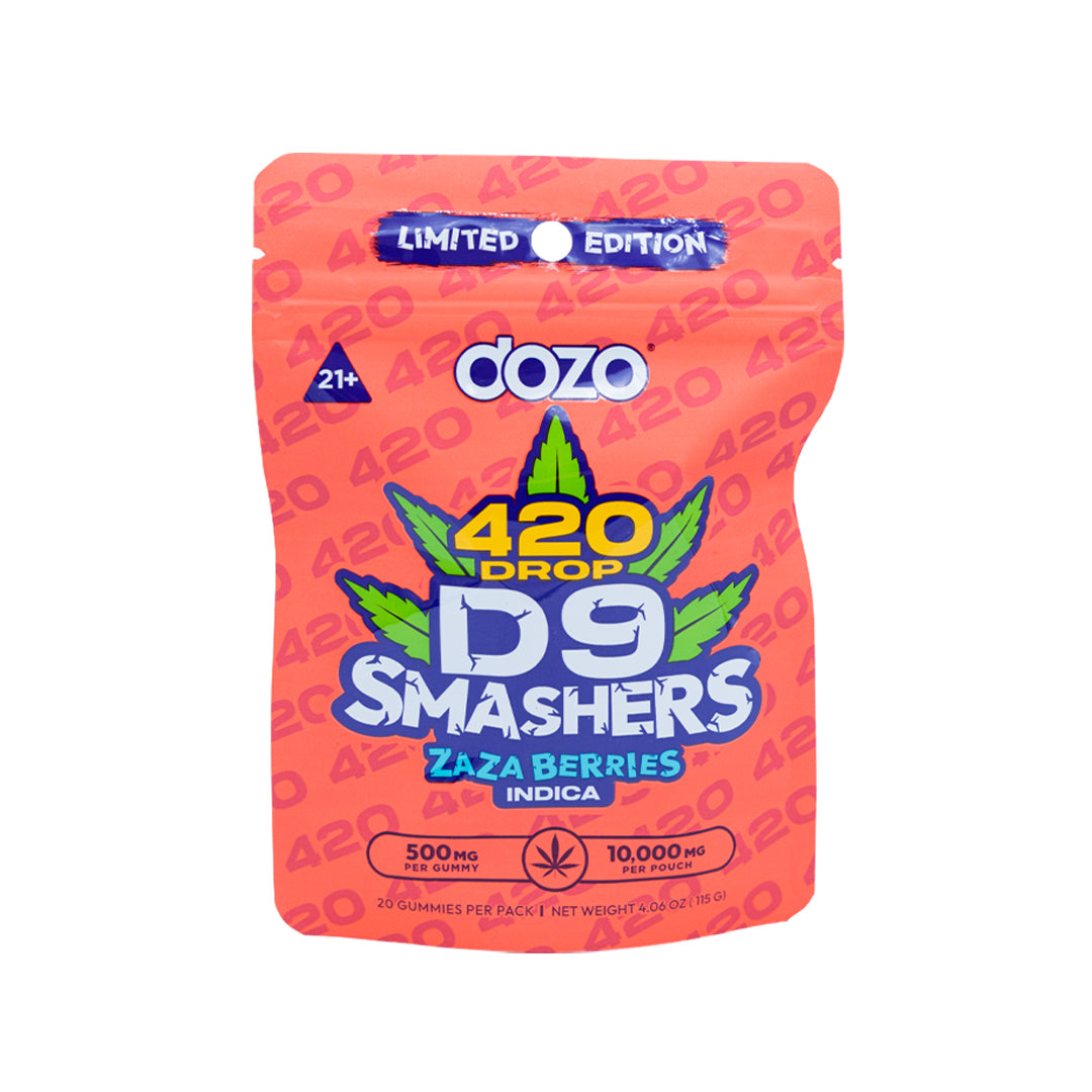 DOZO - D9 - Smasher Gummies - ZAZA Berries - 10000MG