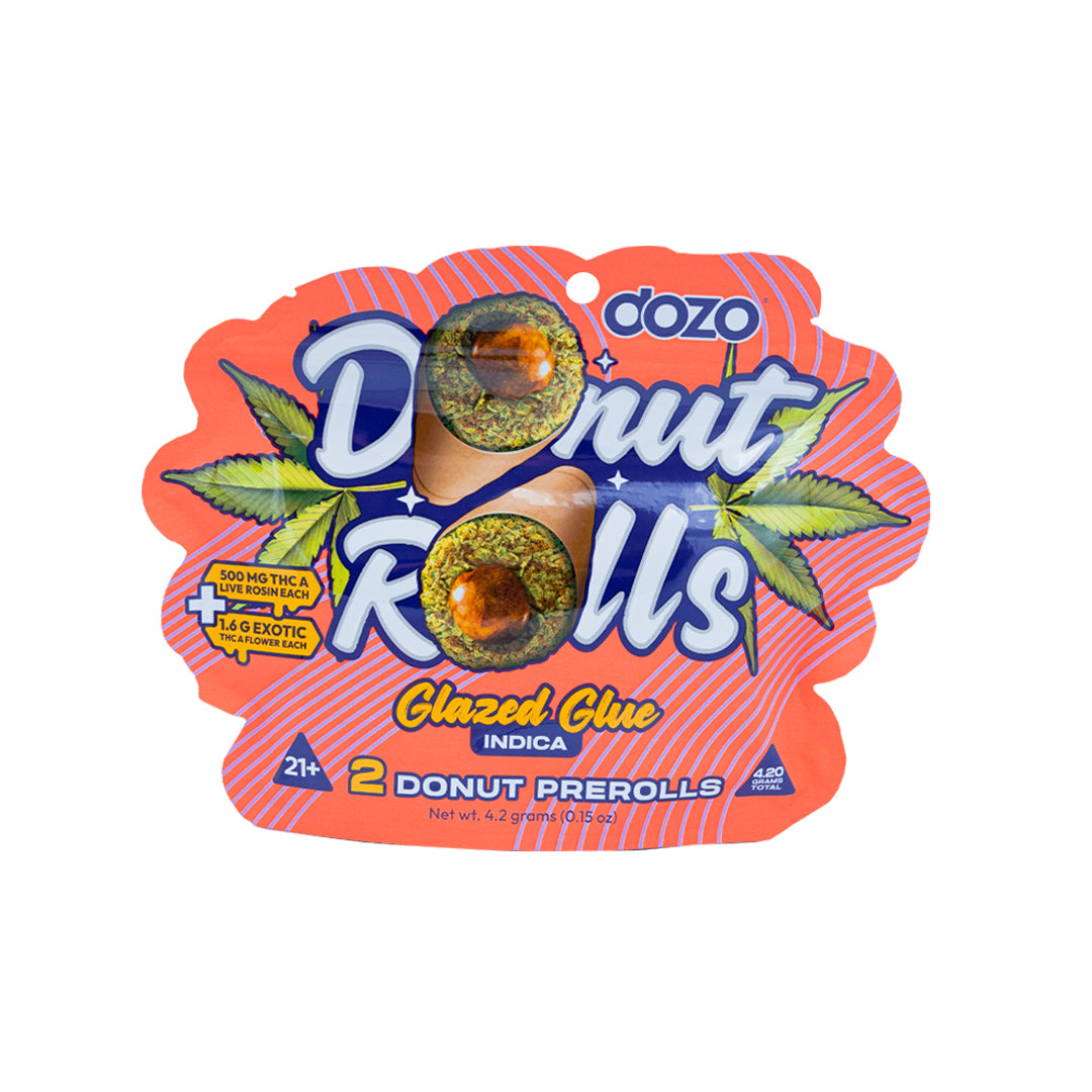DOZO - THCA - Double Donut Rolls - Hash Hole - Glazed Glue - 4.2G