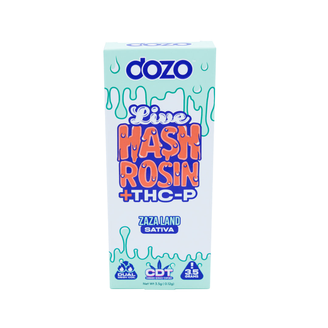DOZO - THCP - Hash Rosin - Disposable - ZAZA Land - 3.5G