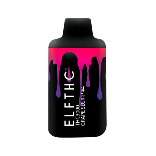 ELFTHC - Delta 8 - THCP - THCX - Limited Edition - Disposable - Grape Slur-p #4 - 3G - Burning Daily