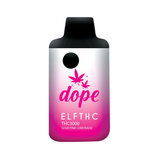 ELFTHC - Delta 8 - THCP - THCX - Limited Edition - Disposable - Sour Pink Lemonade - 3G - Burning Daily