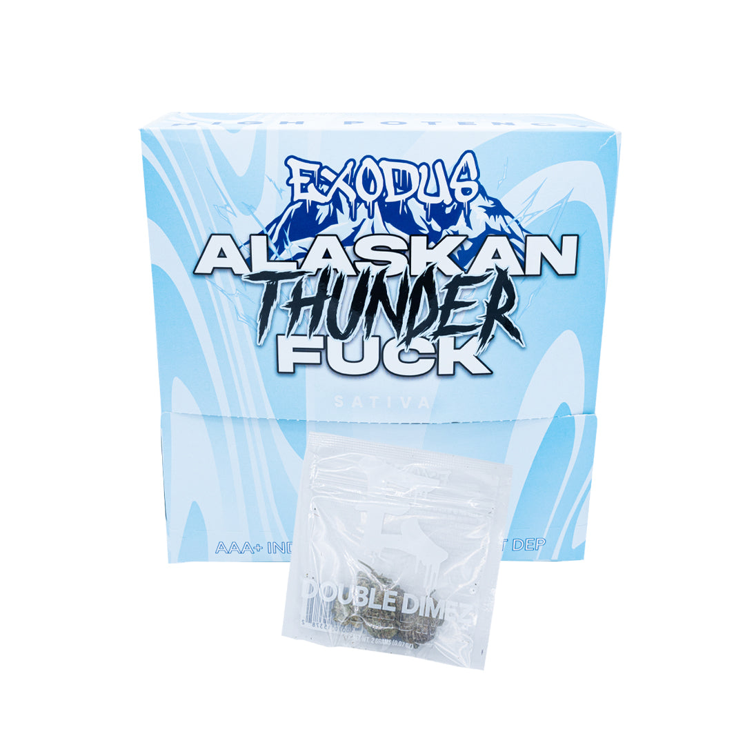 Exodus - Double Dimez - THCA - Flower - ATF - 2G - Burning Daily