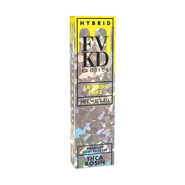 FVKD - THCA Rosin - Disposable - LA Kush Cake - 3.5G - Burning Daily
