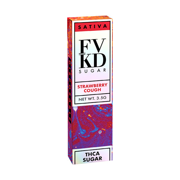 FVKD - THCA Sugar - Disposable - Strawberry Cough - 3.5G - Burning Daily