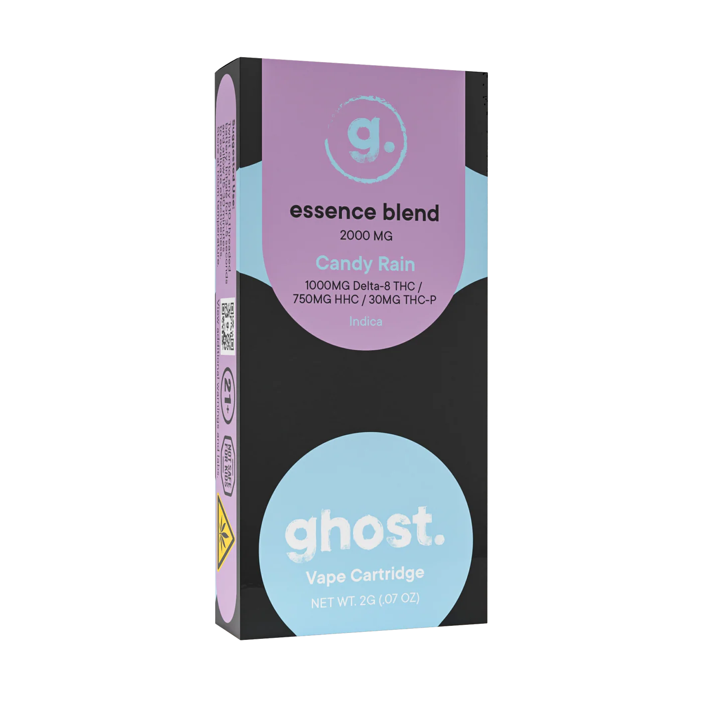 Ghost Hemp - Essence Blend - 510 Cartridges - Candy Rain - 2G