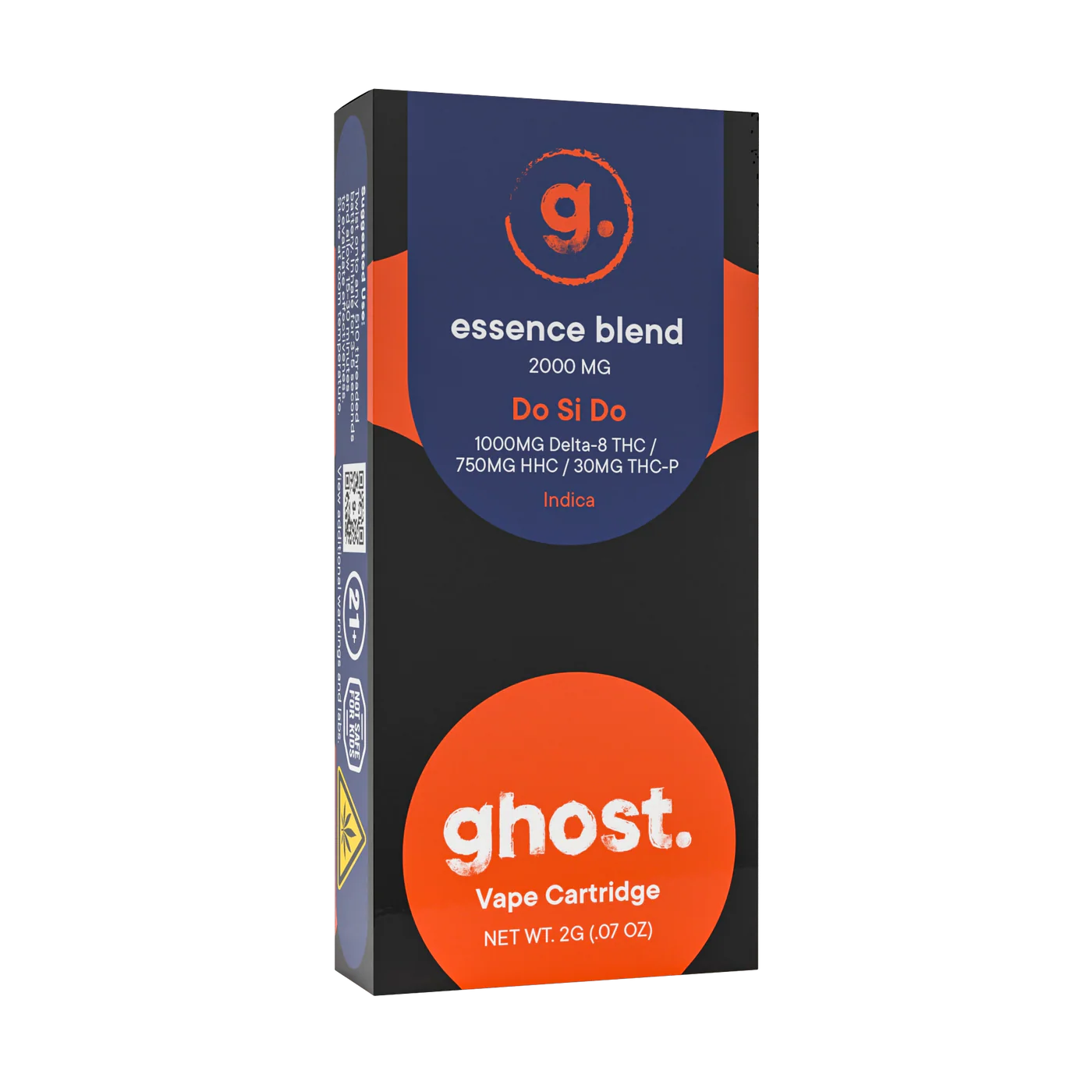 Ghost Hemp - Essence Blend - 510 Cartridges - Do Si Do - 2G