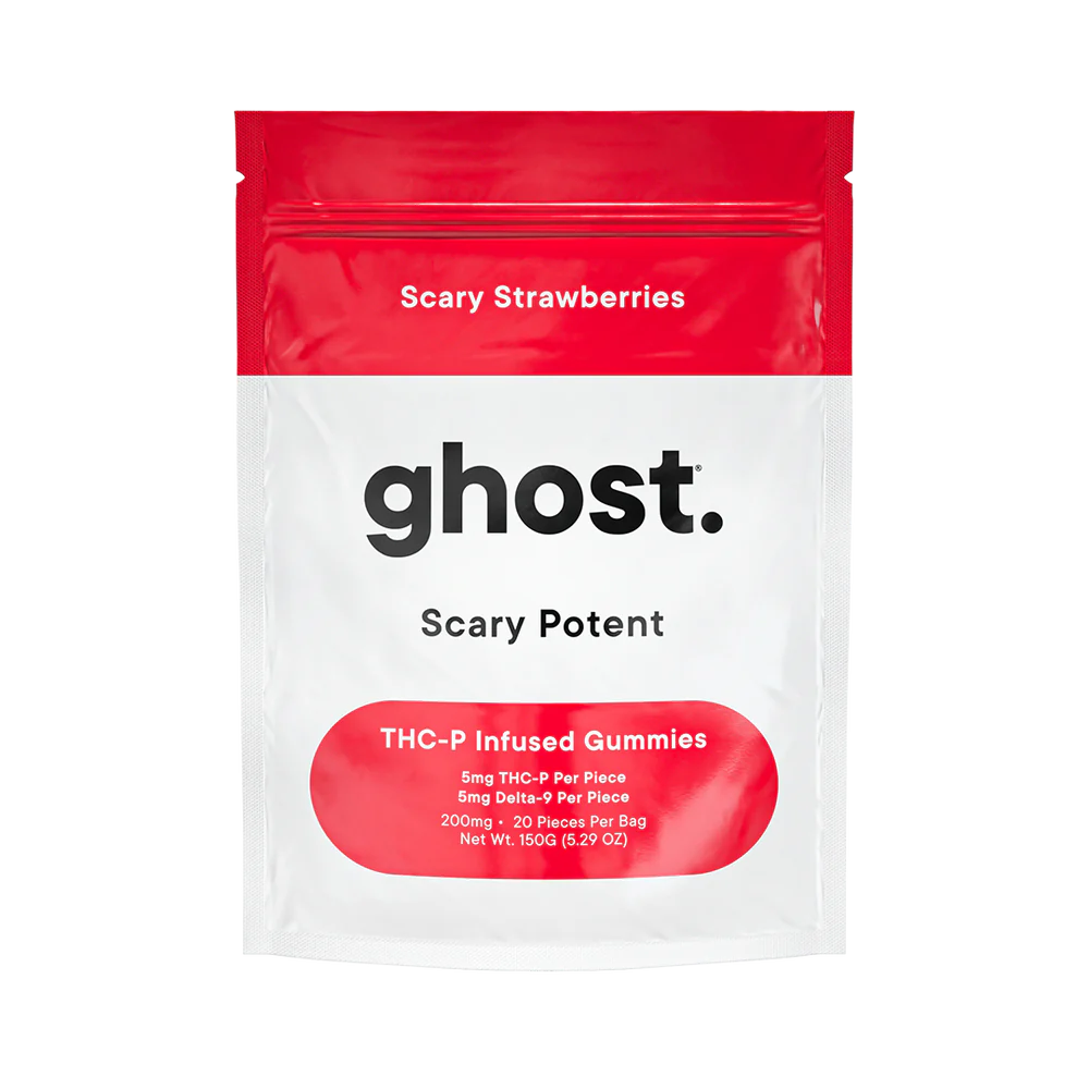 Ghost Hemp - THCP - Delta 9 - Reaper Gummies - Scary Strawberry - 200MG