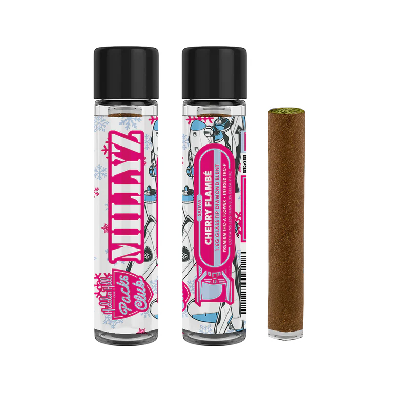 Hidden Hills - Millyz Diamond Blunt - Cherry Flambe - 1.5G