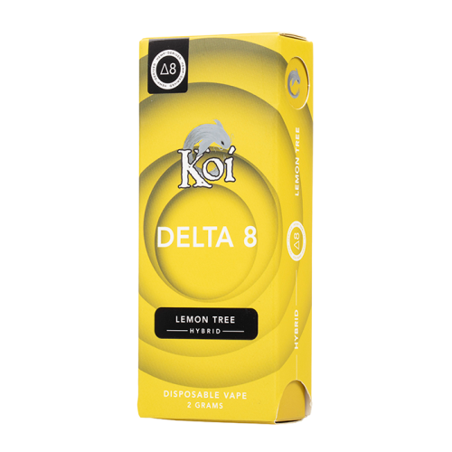 Koi - Delta 8 - Disposable - Lemon Tree - 2G - Burning Daily
