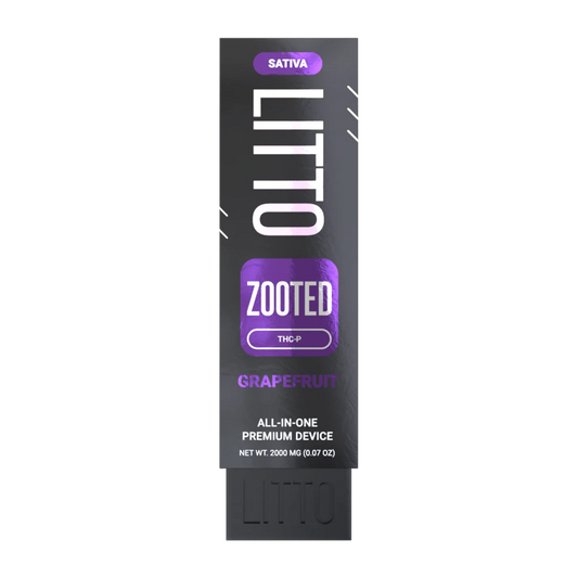 LITTO - ZOOTED - THCP - Disposable - Grapefruit - 2G - Burning Daily