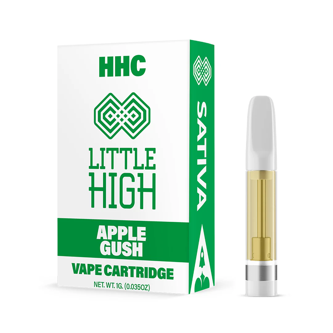 Little High - HHC - 510 Cartridge - Apple Gush - 1G - Burning Daily