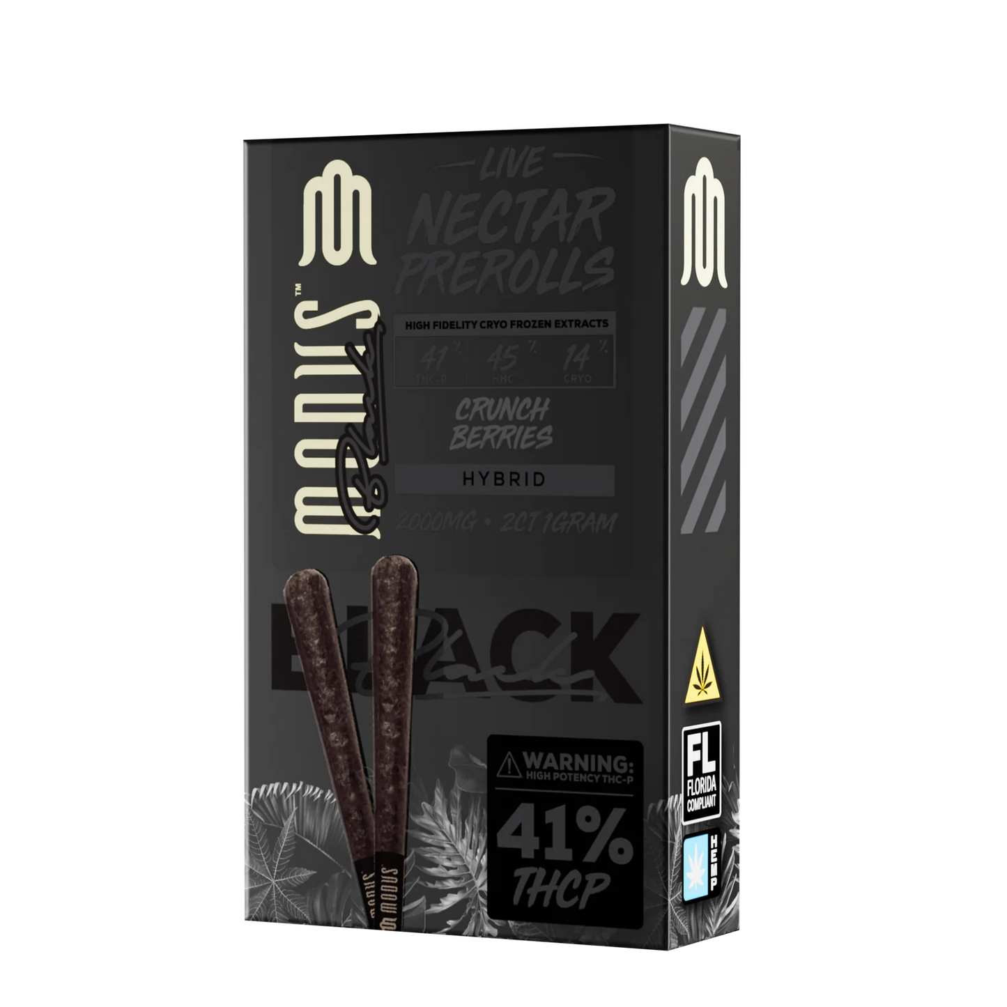 Modus - Live Nectar Joints - THCP - Crunch Berriez - Prerolls - 2G