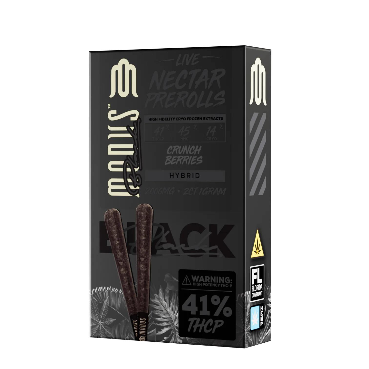 Modus - Live Nectar Joints - THCP - Crunch Berriez - Prerolls - 2G - Burning Daily