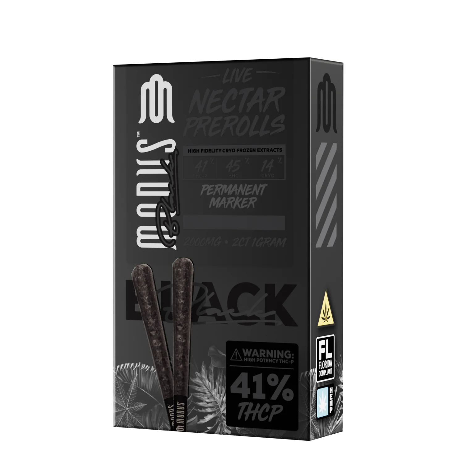 Modus - Live Nectar Joints - THCP - Permanent Marker - Prerolls - 2G - Burning Daily