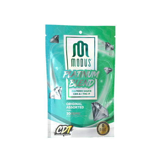 Modus: Platinum Gummies - CB9A - THCP - Gummies - Assorted - Burning Daily