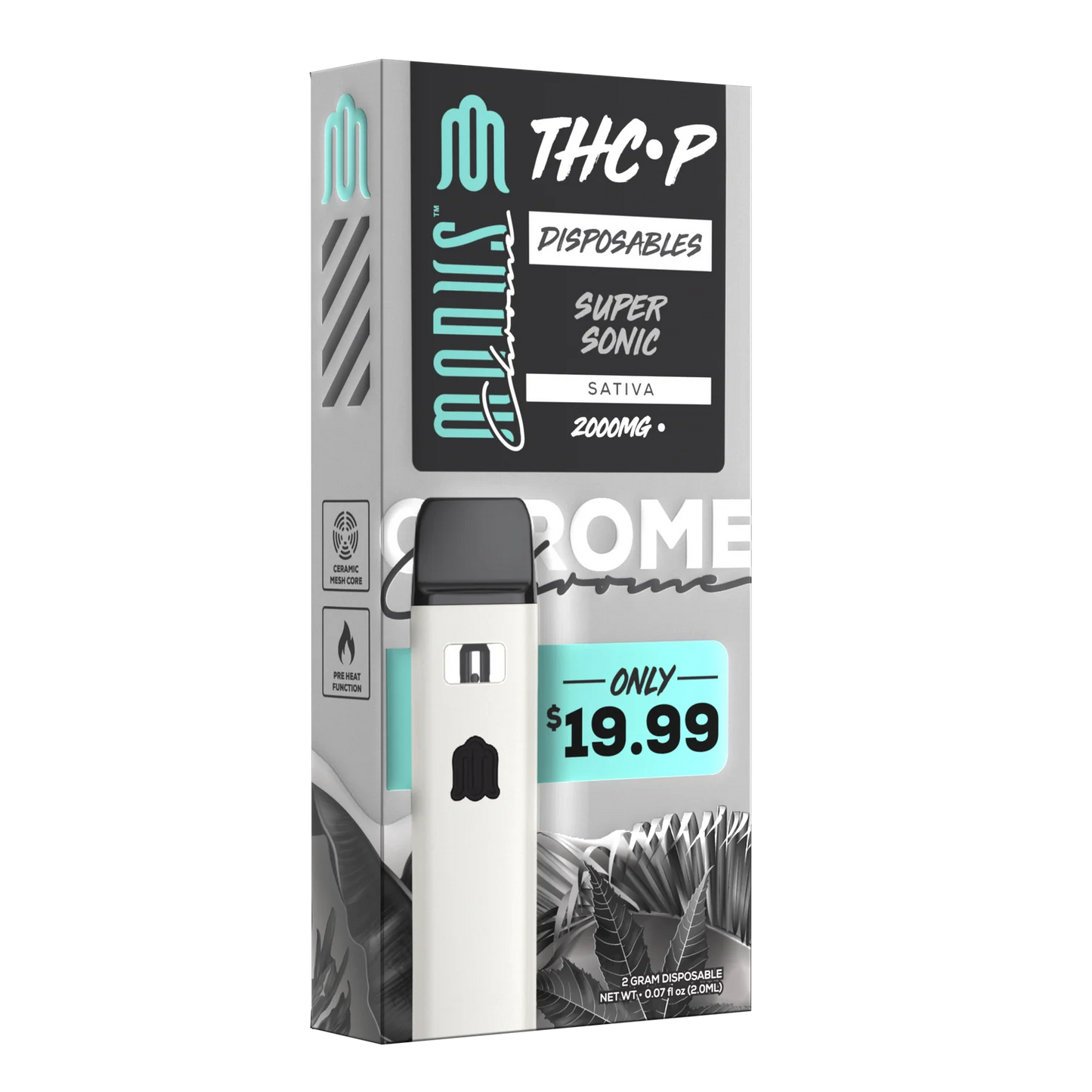 Modus - THCP - Chrome - Disposable - Super Sonic - 2G