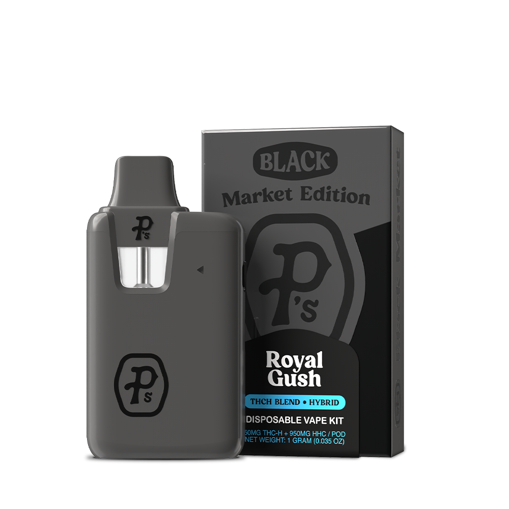 Pushin P's - Black Market Edition - THCH - Pod System - Disposable - Royal Gush - 1G