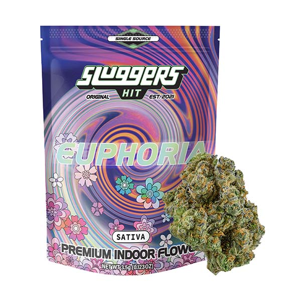 Sluggers - THCA - Flower - Euphoria - 3.5G - Burning Daily