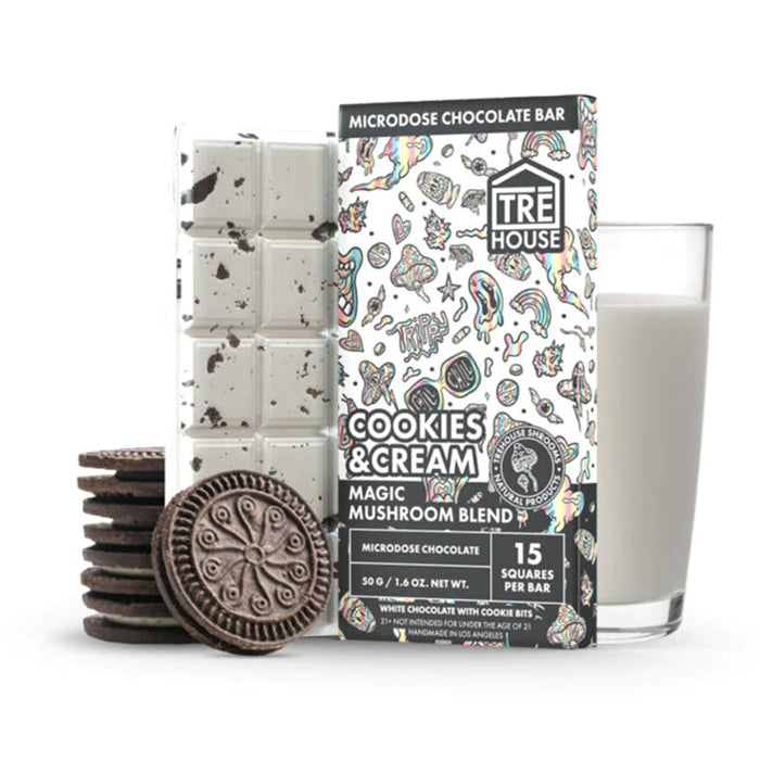 TRE House - Magic Mushrooms - Micro dose - Cookies & Cream - 50G