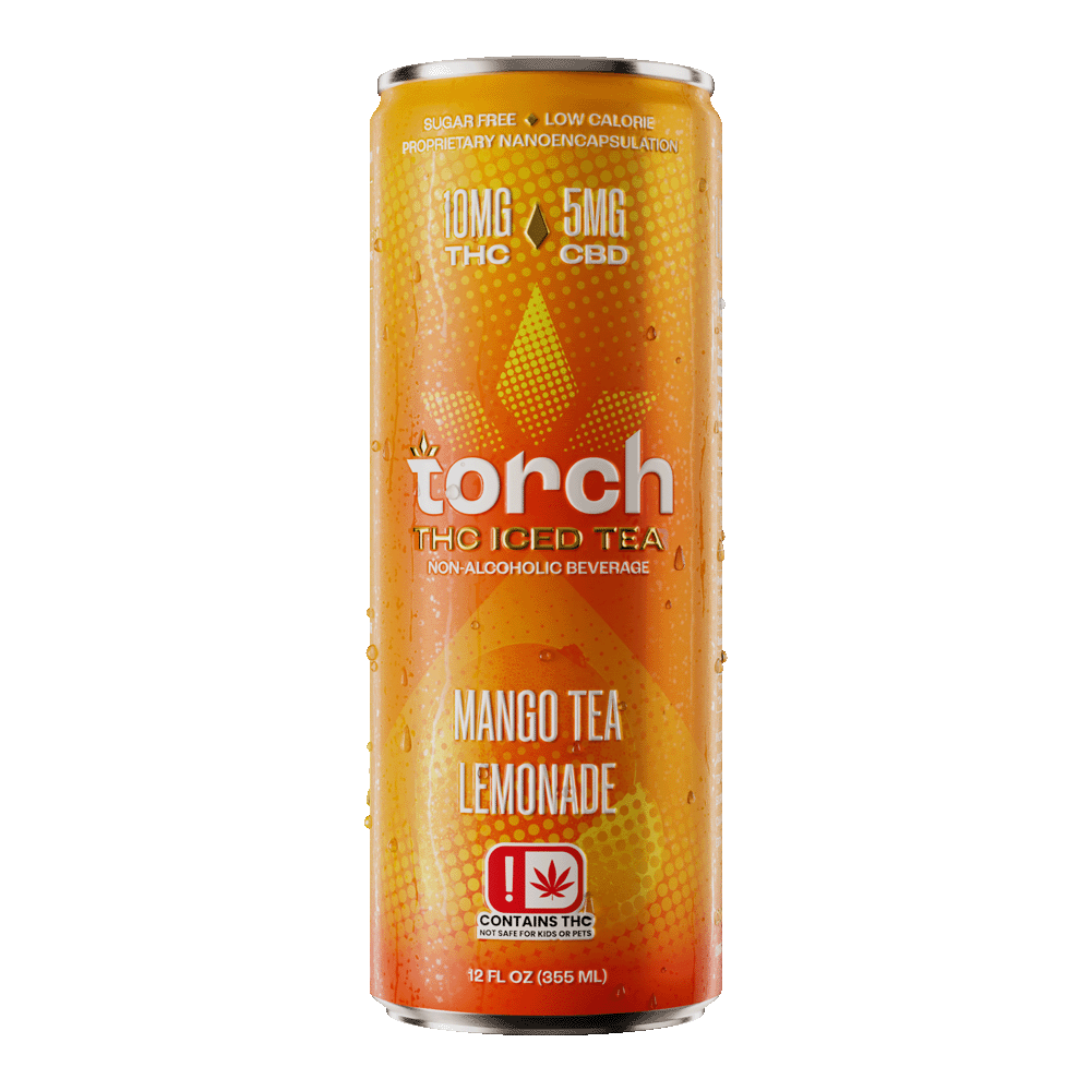 Torch - THC - CBD - Iced Tea- Mango Tea Lemonade - 12OZ