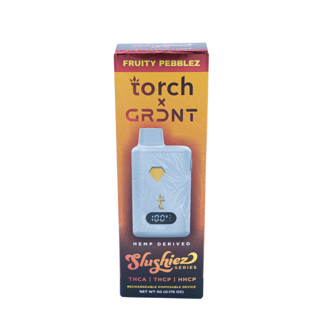 Torch x GRDNT - Slushiez - Disposable - Fruity Pebblez - 5G - Burning Daily