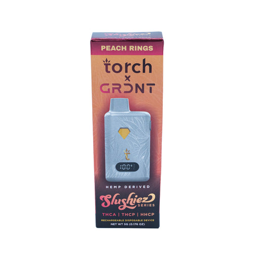 Torch x GRDNT - Slushiez - Disposable - Peach Rings - 5G - Burning Daily