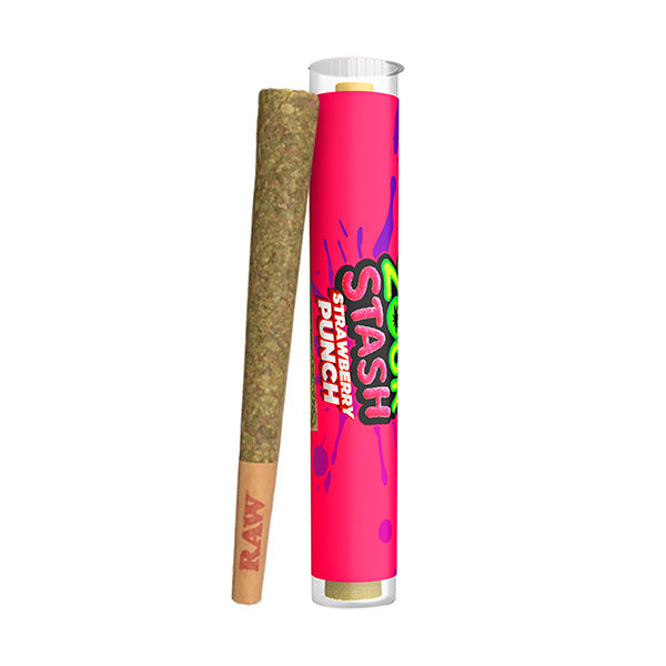Zour Stash - THCA - Hash Hole - Strawberry Punch - 2G - Burning Daily