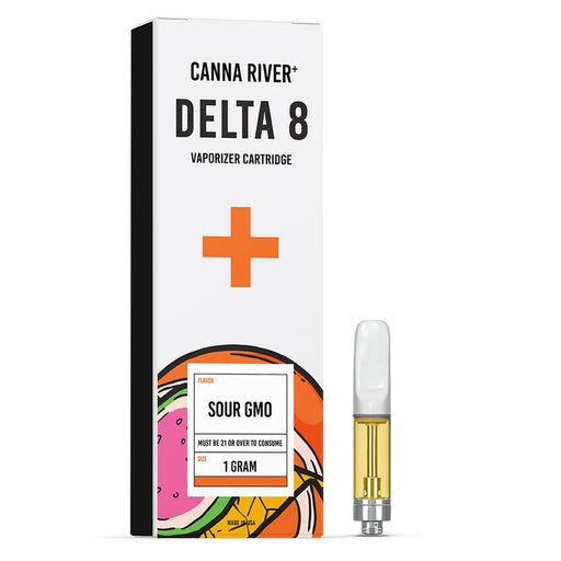 Canna River - Delta 8 - 510 Cartridge - Sour GMO -1G - Burning Daily