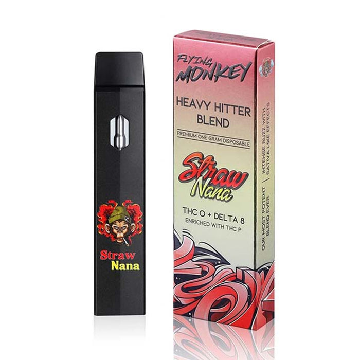 Flying Monkey - Delta 8 - THCO - Disposable - Straw Nana - 1G
