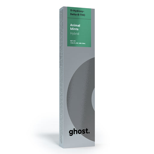 Ghost Hemp - Delta 8 - THC - 11 Hydroxy - Disposable - Animal Mints - 2G - Burning Daily