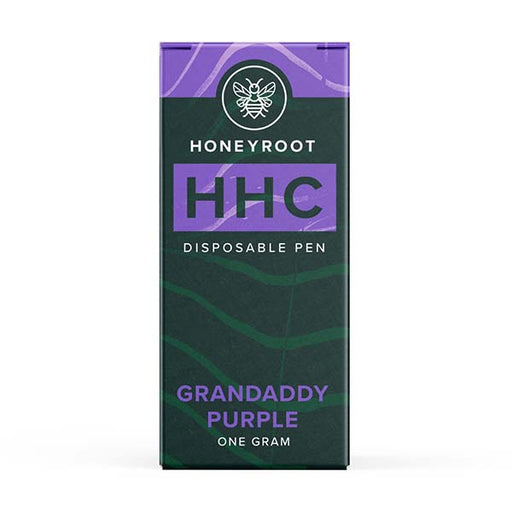 Honeyroot - HHC - Disposable - Grandaddy Purple - 1G - Burning Daily