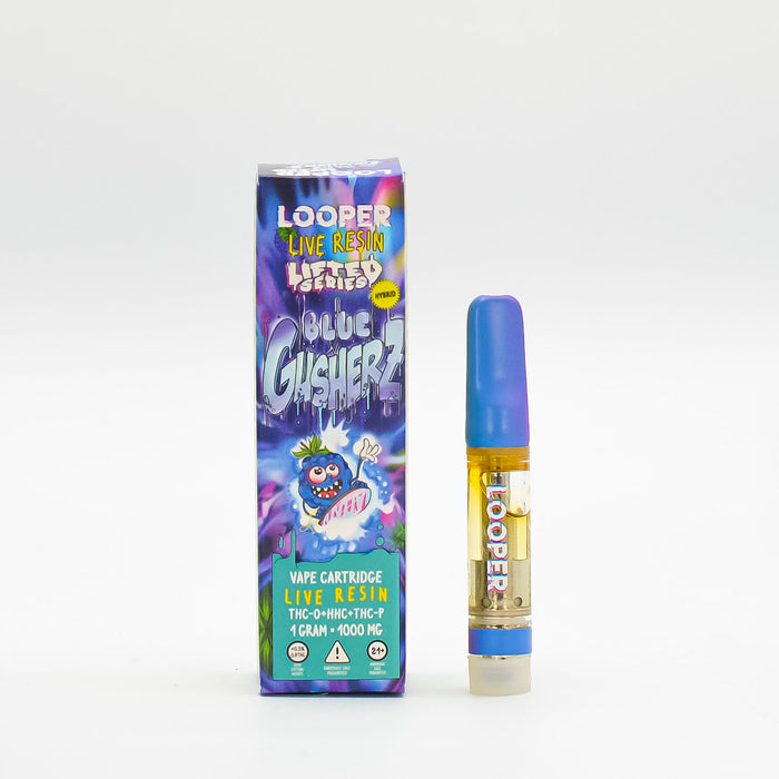 Looper - Live Resin - THCO - HHC - THCP - 510 Cartridge - Blue Gusherz - 1G