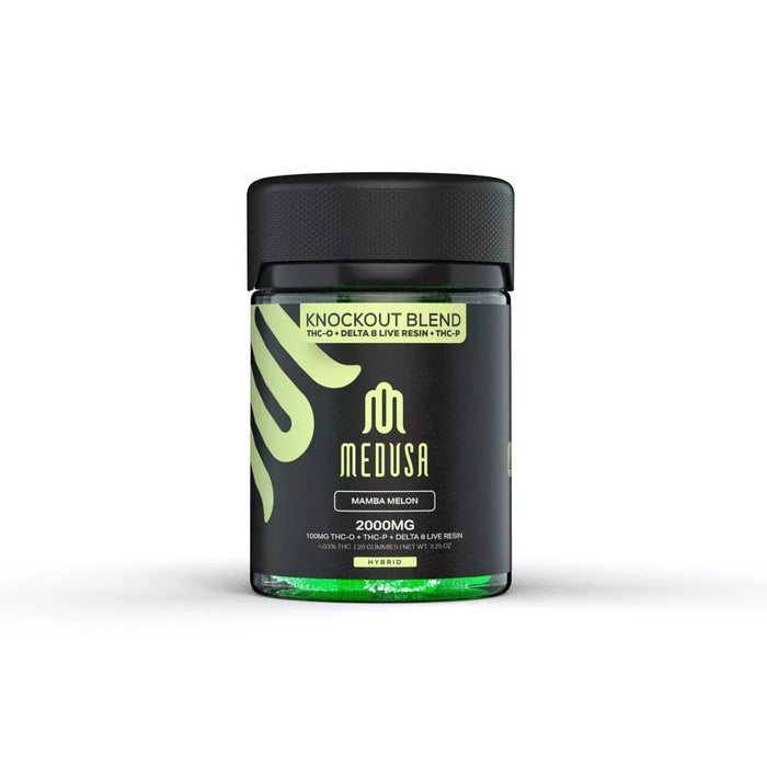 Medusa - KO Blend - Delta 8 - Edibles - Gummies - Mamba Melon - 2000MG