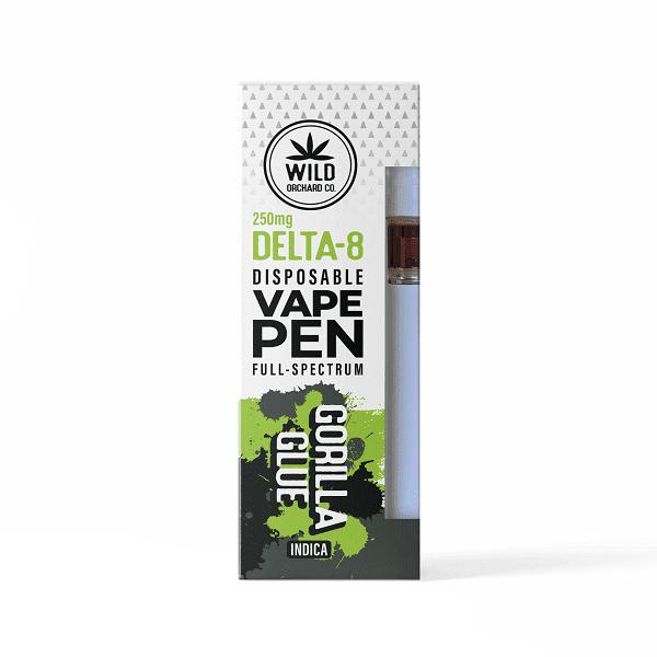 Wild Orchard - Delta 8 - Disposable - Rechargeable - Gorilla Glue - 250MG - Burning Daily