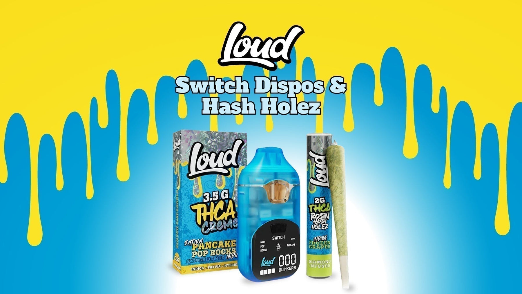 Loud Switch THCA Disposable Review: Dual-Chamber Design and Flavor