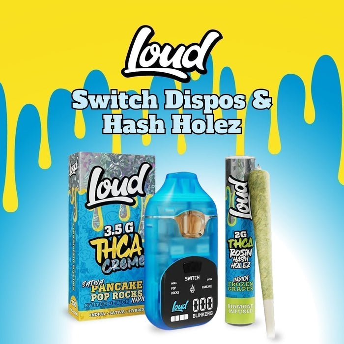 Loud Switch THCA Disposable Review: Dual-Chamber Design and Flavor