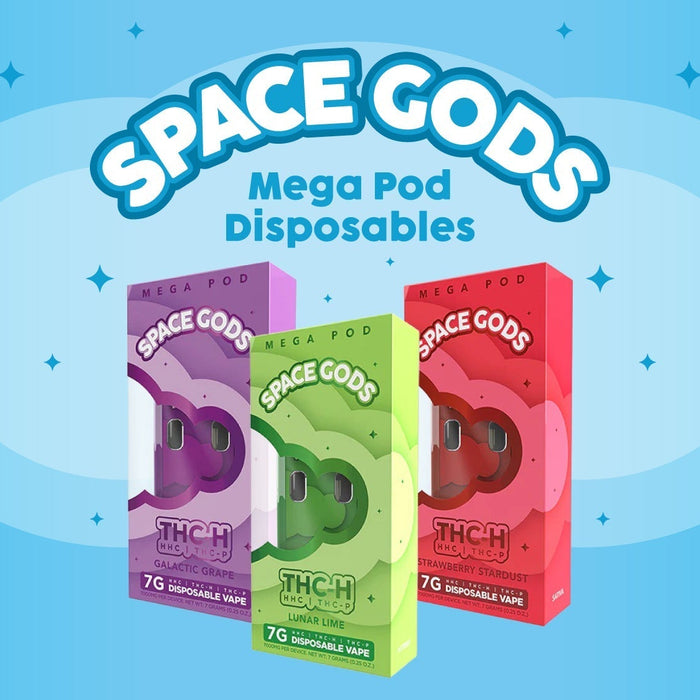 Space Gods Mega Pod 7G Disposable Review | Dual Chamber Disposable Breakdown
