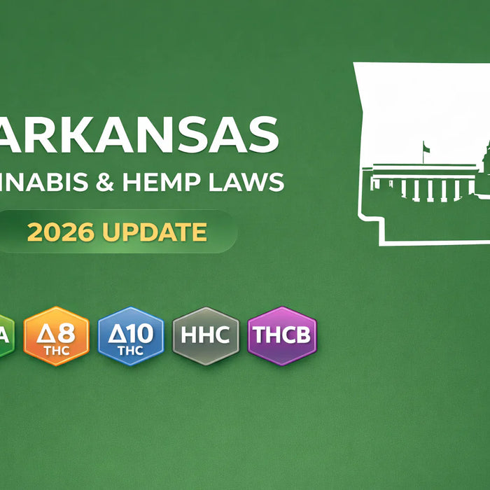 Arkansas Cannabis & Hemp Laws (THCA, D8, D10, HHC, THCP, THCB) — 2026 Update
