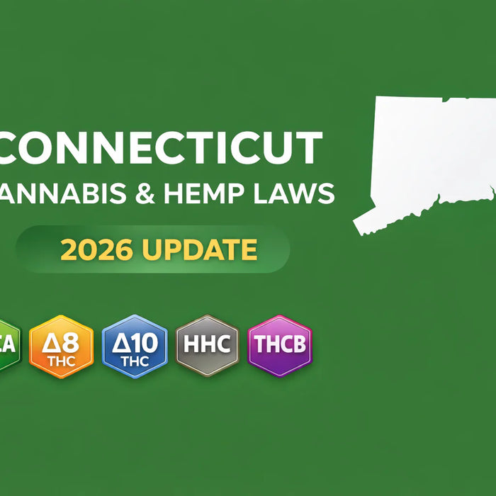 Connecticut Cannabis & Hemp Laws (THCA, D8, D10, HHC, THCP, THCB) — 2026 Update