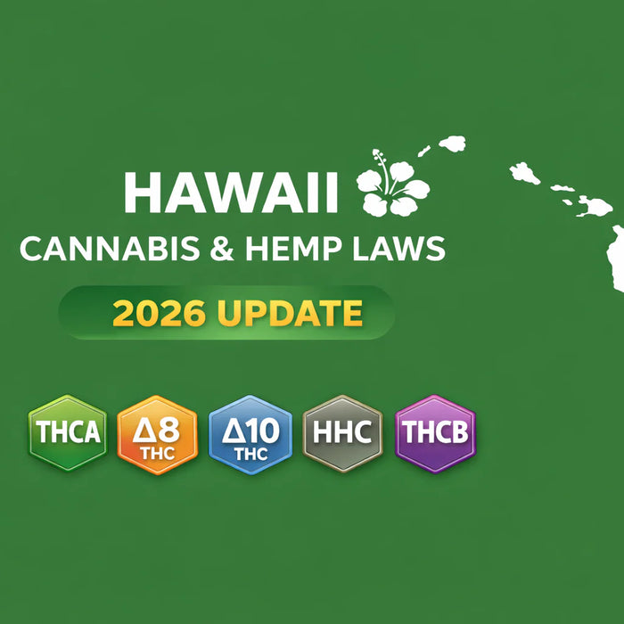 Hawaii Cannabis & Hemp Laws (THCA, D8, D10, HHC, THCP, THCB) — 2026 Update